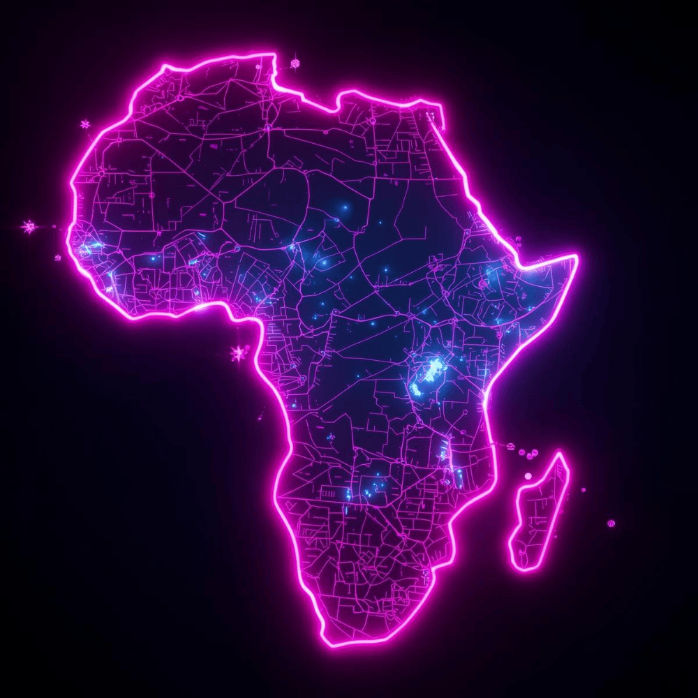 africa freight map